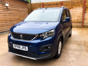 2019 Peugeot Rifter 3 SEAT Auto Wheelchair Accessible Disabled Access Vehicle Wav in Blue — image 6