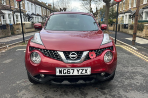 2018 Nissan Juke 1.6 Tekna in Red — image 3