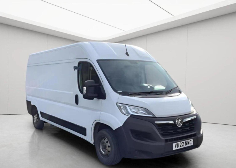 2022 Vauxhall Movano 2.2 Cdti 3500 Biturbo Edition Fwd L3 H2 Euro 6 (s/s) 5dr in White — image 1