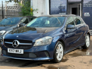 2017 Mercedes-Benz A Class 1.6 A180 Sport 7g-Dct Euro 6 (s/s) 5dr in Blue — image 3