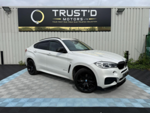 2015 BMW X6 3.0 40d M Sport Auto Xdrive Euro 6 (s/s) 5dr in White — image 3