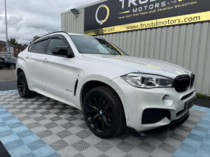 2015 BMW X6 3.0 40d M Sport Auto Xdrive Euro 6 (s/s) 5dr in White — image 5