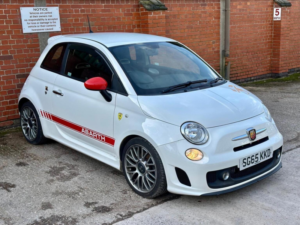 2015 Abarth 595 1.4 T-Jet Euro 6 3dr in White — image 2