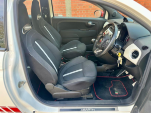 2015 Abarth 595 1.4 T-Jet Euro 6 3dr in White — image 3