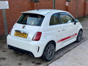 2015 Abarth 595 1.4 T-Jet Euro 6 3dr in White — image 5
