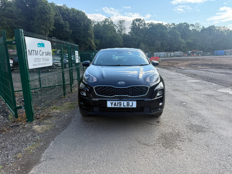 2019 Kia Sportage 1.6 Crdi 1 SUV 5dr Diesel Manual Euro 6 (s/s) (114 Bhp) in Black — image 1