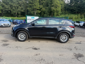 2019 Kia Sportage 1.6 Crdi 1 SUV 5dr Diesel Manual Euro 6 (s/s) (114 Bhp) in Black — image 3