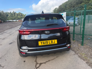 2019 Kia Sportage 1.6 Crdi 1 SUV 5dr Diesel Manual Euro 6 (s/s) (114 Bhp) in Black — image 5