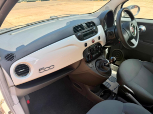 2010 Fiat 500 1.2 Pop Euro 5 (s/s) 3dr in White — image 4