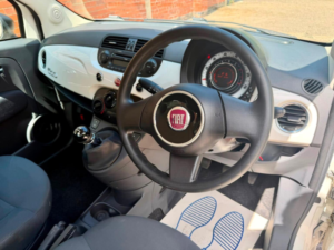 2010 Fiat 500 1.2 Pop Euro 5 (s/s) 3dr in White — image 6