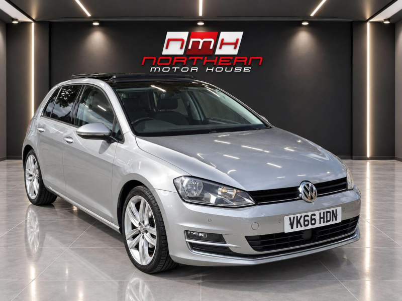 2016 Volkswagen Golf 2.0 Tdi Bluemotion Tech Gt Edition DSG Euro 6 (s/s) 5dr in Silver — image 1