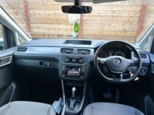 2019 Volkswagen Caddy Maxi Life 5 SEAT Petrol Auto Wheelchair Accessible Disabled Access Vehicle Wav in Silver — image 2