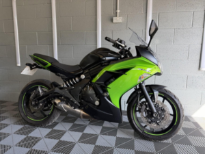 2014 Kawasaki Er-6f Abs in Green — image 2