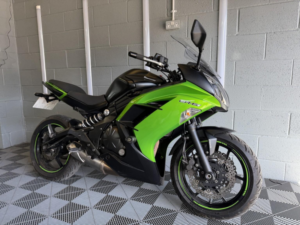2014 Kawasaki Er-6f Abs in Green — image 3