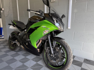 2014 Kawasaki Er-6f Abs in Green — image 5