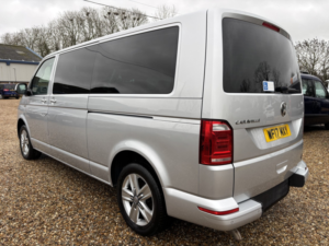 2017 Volkswagen Caravelle Wav Wheelchair Accessible Vehicle 2.0 Tdi Bluemotion Tech Se in Silver — image 5