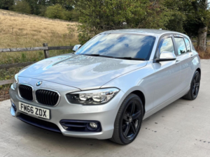 2017 BMW 1 Series 2.0 118d Sport Auto Euro 6 (s/s) 5dr in Silver — image 5