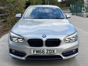2017 BMW 1 Series 2.0 118d Sport Auto Euro 6 (s/s) 5dr in Silver — image 6