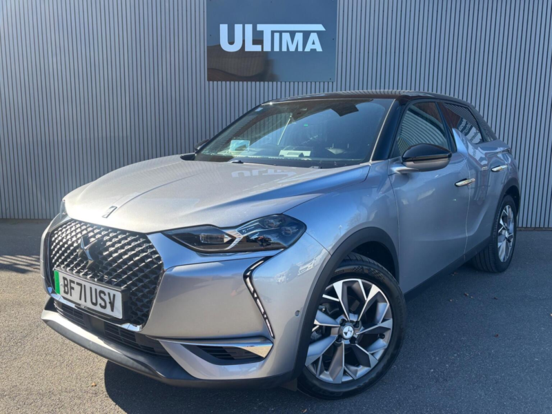 2021 Ds Automobiles Ds 3 Crossback E-Tense 50kwh Ultra Prestige Crossback Auto 5dr in Grey — image 1