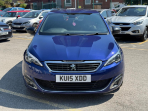 2015 Peugeot 308 1.2 Puretech Gt Line Euro 6 (s/s) 5dr in Blue — image 2