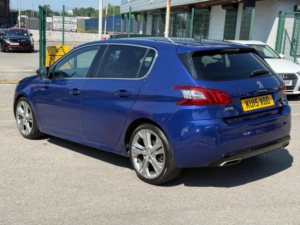 2015 Peugeot 308 1.2 Puretech Gt Line Euro 6 (s/s) 5dr in Blue — image 4