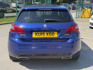 2015 Peugeot 308 1.2 Puretech Gt Line Euro 6 (s/s) 5dr in Blue — image 6