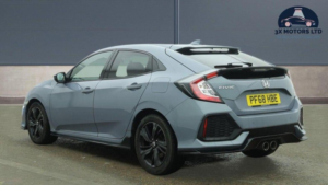 2019 Honda Civic 1.5 Vtec Turbo Gpf Sport CVT Euro 6 (s/s) 5dr in Grey — image 3