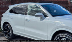 2021 Porsche Cayenne 4.0t V8 Gpf Turbo SUV 5dr Petrol Tiptronics 4WD Euro 6 (s/s) (550 Ps) in White — image 6
