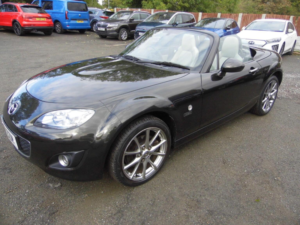 2011 Mazda Mx-5 2.0i Kendo Roadster Euro 5 2dr in Black — image 3