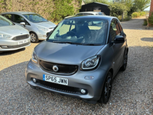 2015 Smart Fortwo 1.0 Prime (premium Plus) Twinamic Euro 6 (s/s) 2dr in Grey — image 3