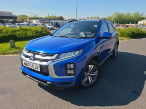 2021 Mitsubishi Asx 2.0 Mivec Exceed CVT 4WD Euro 6 (s/s) 5dr in Blue — image 4