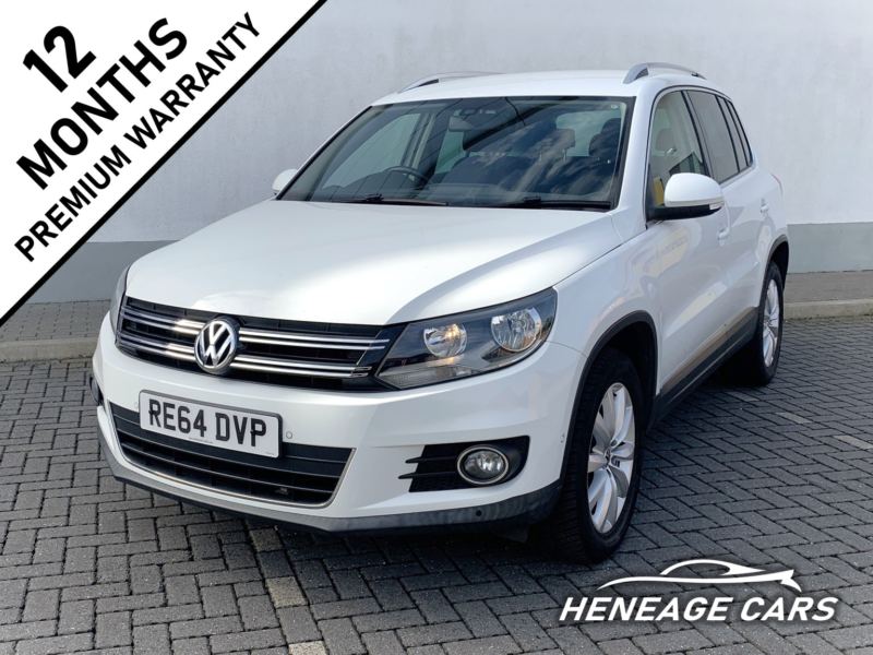 2014 Volkswagen Tiguan 2.0 Tdi Bluemotion Tech Match 5-Door in White — image 1