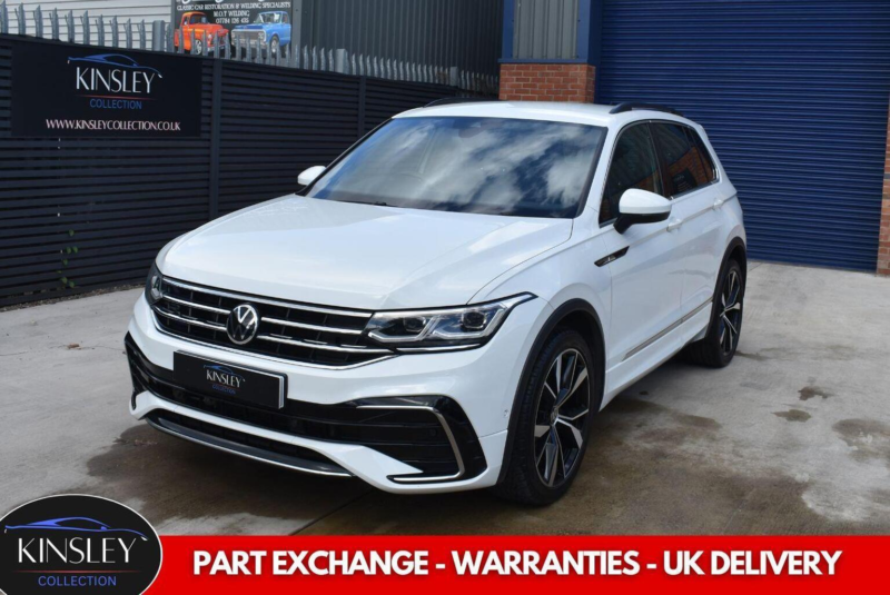 2020 Volkswagen Tiguan 1.5 Tsi R-Line DSG Euro 6 (s/s) 5dr in White — image 1