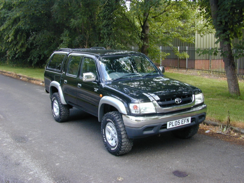 2005 Toyota Hilux Ref 8808 - Toyota Hi Lux 2.5 D Diesel Pick Up - Project (rhd – Ex Japan) in Black — image 1