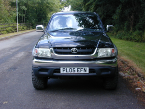 2005 Toyota Hilux Ref 8808 - Toyota Hi Lux 2.5 D Diesel Pick Up - Project (rhd – Ex Japan) in Black — image 4