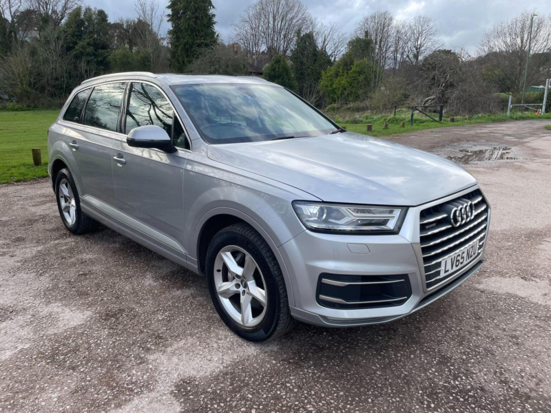 2015 Audi Q7 3.0 Tdi V6 Se Tiptronic Quattro Euro 6 (s/s) 5dr in Silver — image 1