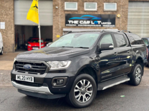 2020 Ford Ranger 2.0 Ecoblue Wildtrak Auto 4WD Euro 6 (s/s) 4dr in Black — image 2