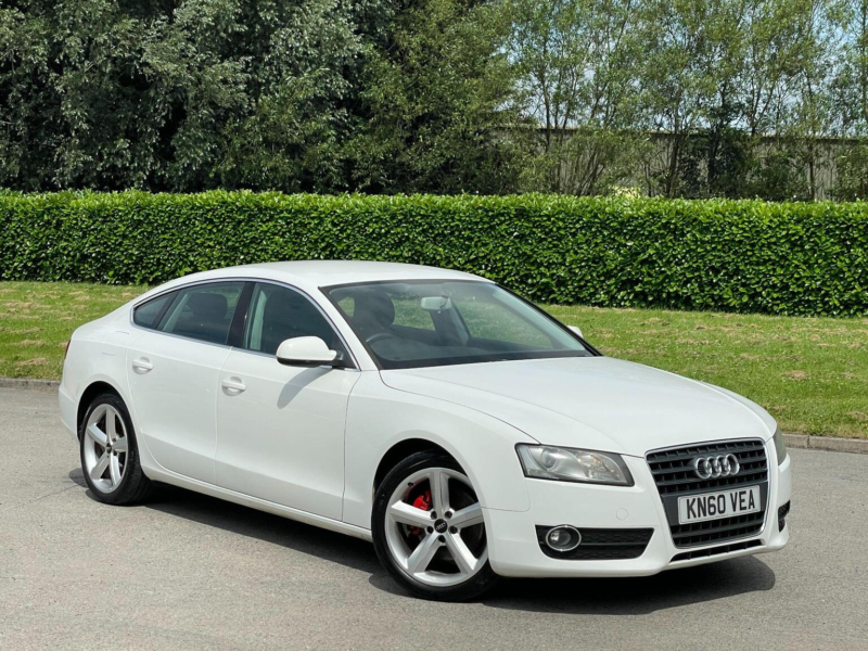 2010 Audi A5 2.0 Tdi Se Sportback Multitronic Euro 5 5dr in White — image 1