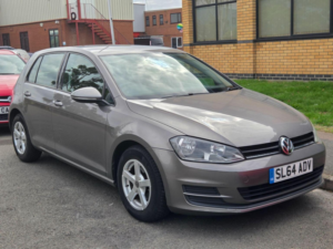2014 Volkswagen Golf 1.6 Tdi Bluemotion Tech S Euro 5 (s/s) 5dr in Grey — image 3