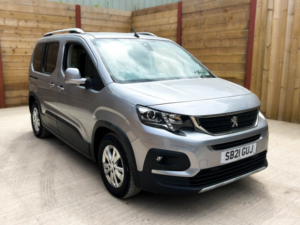 2021 Peugeot Rifter 5 SEAT Petrol Auto Wheelchair Accessible Disabled Access Vehicle Wav in Grey — image 3
