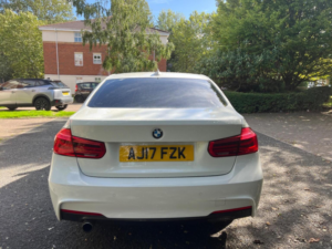 2017 BMW 3 Series 2.0 318d M Sport Auto Euro 6 (s/s) 4dr in White — image 6