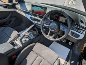 2020 Audi A5 Cabriolet 2.0 Tfsi 40 S Line S Tronic Euro 6 (s/s) 2dr in Black — image 3