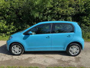 2017 Volkswagen Up! 1.0 Bluemotion Tech High Up! Asg Euro 6 (s/s) 5dr in Blue — image 3