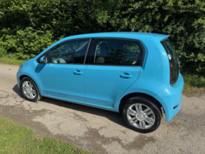 2017 Volkswagen Up! 1.0 Bluemotion Tech High Up! Asg Euro 6 (s/s) 5dr in Blue — image 4