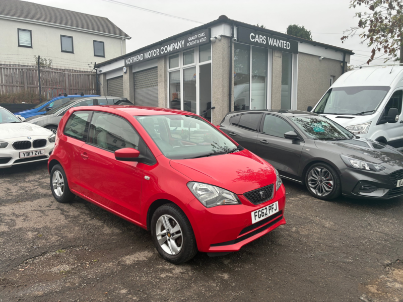 2012 SEAT Mii 1.0 12v Se Hatchback 3dr Petrol Manual Euro 5 (60 Ps) in Red — image 1