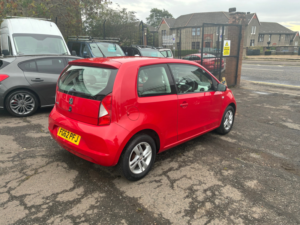2012 SEAT Mii 1.0 12v Se Hatchback 3dr Petrol Manual Euro 5 (60 Ps) in Red — image 3