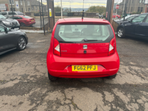2012 SEAT Mii 1.0 12v Se Hatchback 3dr Petrol Manual Euro 5 (60 Ps) in Red — image 4