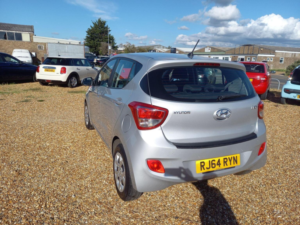 2014 Hyundai I10 1.0 Se Euro 5 5dr in Silver — image 5