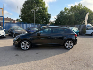 2017 SEAT Leon 1.4 Tsi Fr Technology Euro 6 (s/s) 5dr in Black — image 3