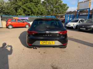2017 SEAT Leon 1.4 Tsi Fr Technology Euro 6 (s/s) 5dr in Black — image 5